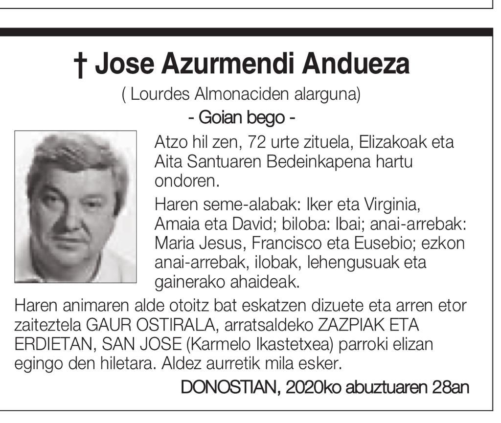Jose Azurmendi Andueza